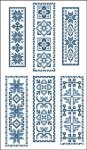 (image for) Victorian Blue Bookmarks